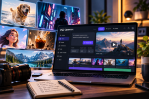 AI Video Creation Studio at Work