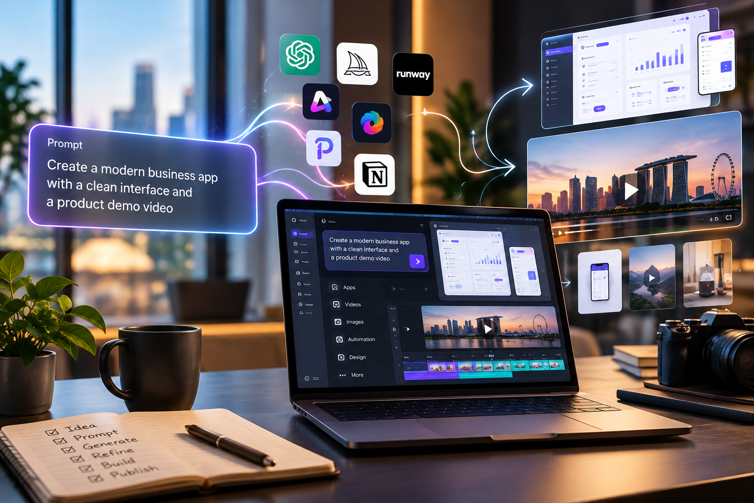 From Prompt to Production Workspace