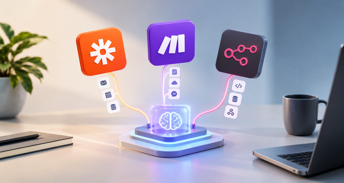 SME AI Automation Tools Compared: Zapier vs Make vs n8n