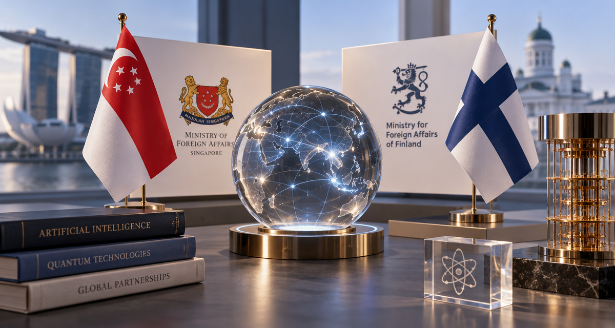 Singapore and Finland Deepen AI and Quantum Cooperation