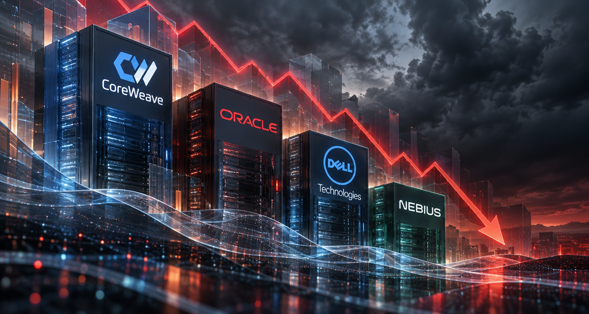 AI Infrastructure Stocks Slide as Financing Concerns Return